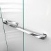 DreamLine Encore 34 in. D x 60 in. W x 78 3/4 in. H Bypass Shower Door in Chrome and Right Drain Biscuit Base Kit  DL-7006R-22-01 - B0762N1CVR